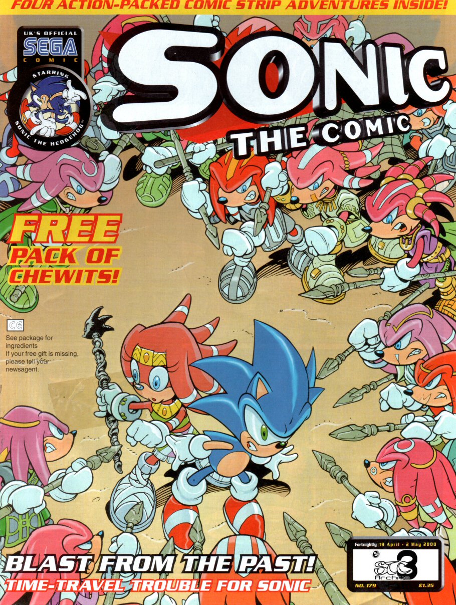 Sonic - The Comic Issue No. 179 Cover Page